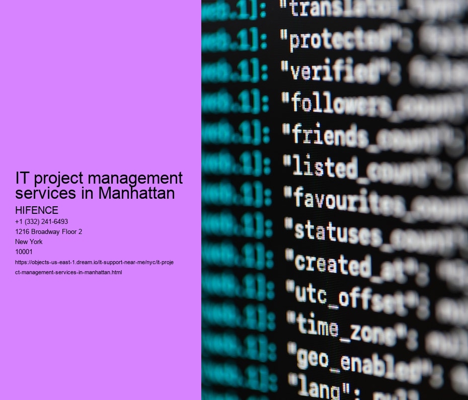 IT project management services in Manhattan