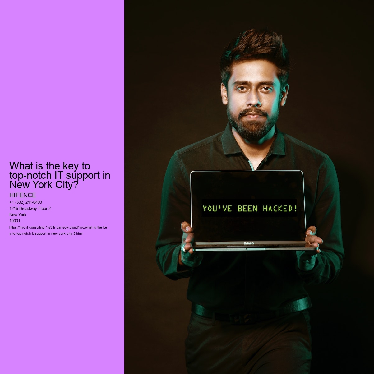 What is the key to top-notch IT support in New York City?