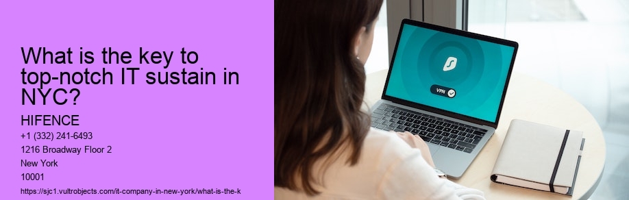 What is the key to top-notch IT sustain in NYC?