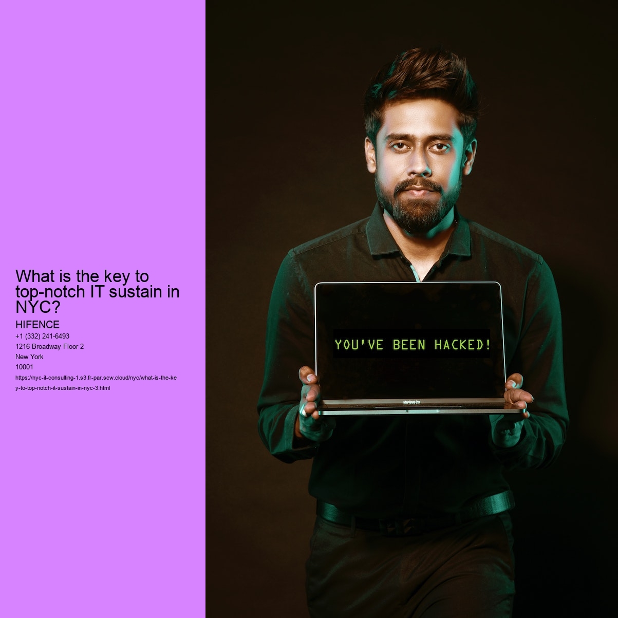 What is the key to top-notch IT sustain in NYC?