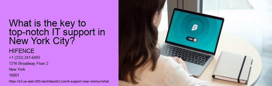 What is the key to top-notch IT support in New York City?