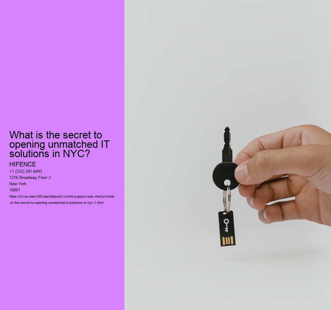 What is the secret to top-notch IT support in New York City?