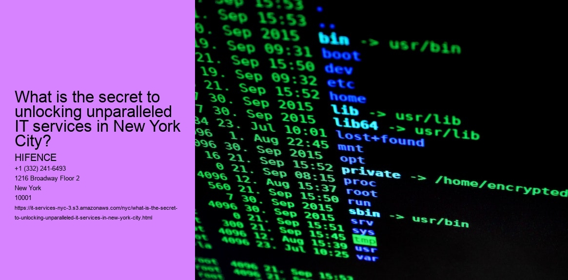 What is the secret to top-notch IT support in NYC?