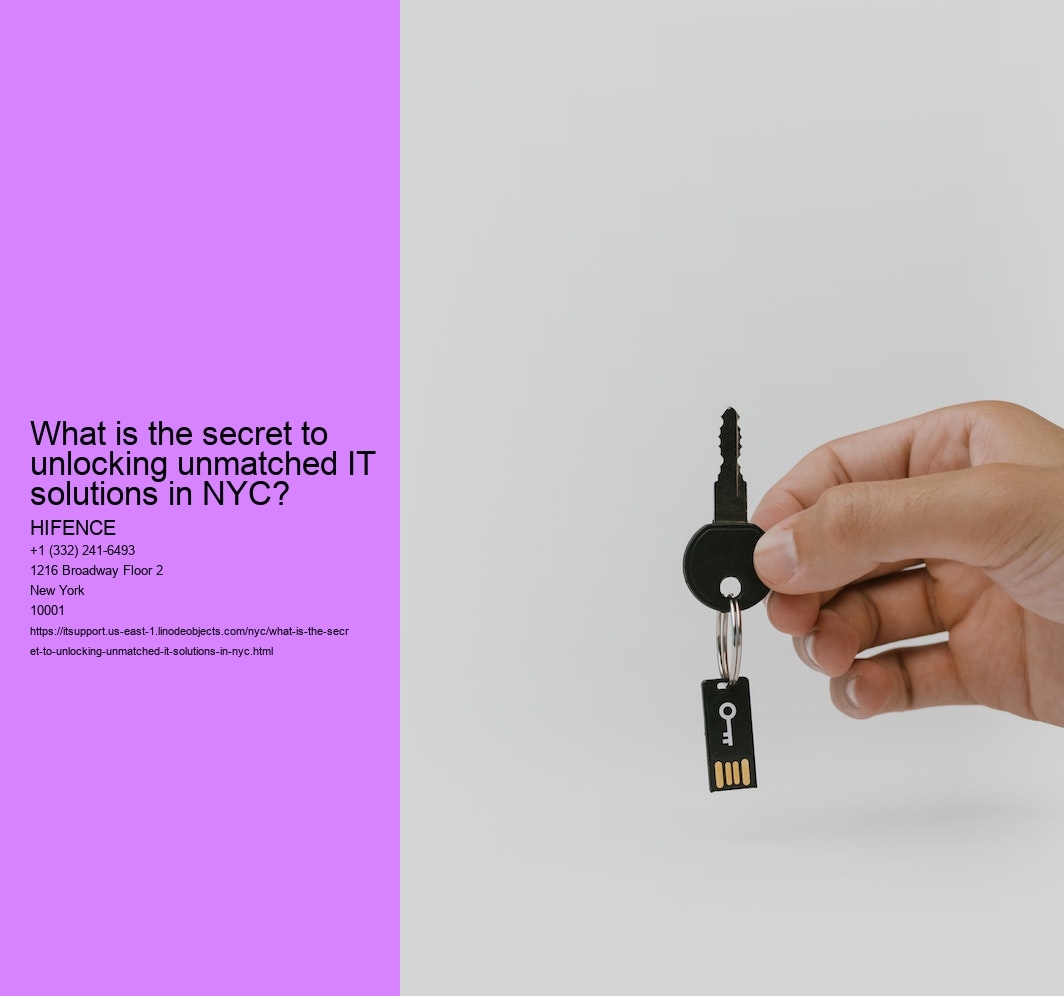 What is the secret to top-notch IT sustain in New York City?