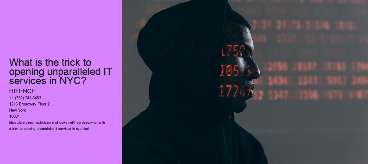 What is the trick to top-notch IT sustain in NYC?