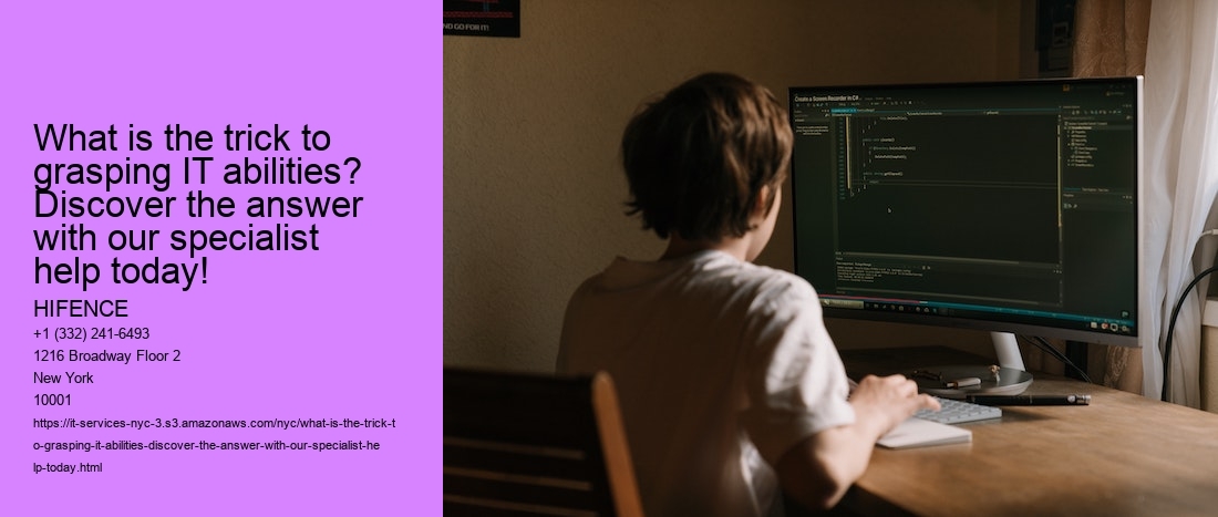 What is the trick to top-notch IT support in New York City?